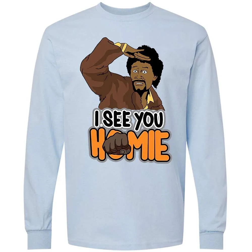 Long Sleeve T-Shirt - Z343X8BW - Light Blue - 4