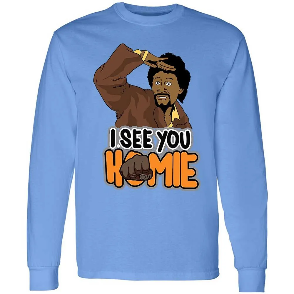 Long Sleeve T-Shirt - Z343X8BW - Carolina Blue - 5
