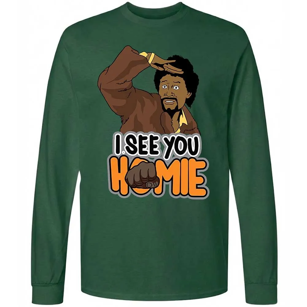 Long Sleeve T-Shirt - Z343X8BW - Forest Green - 14