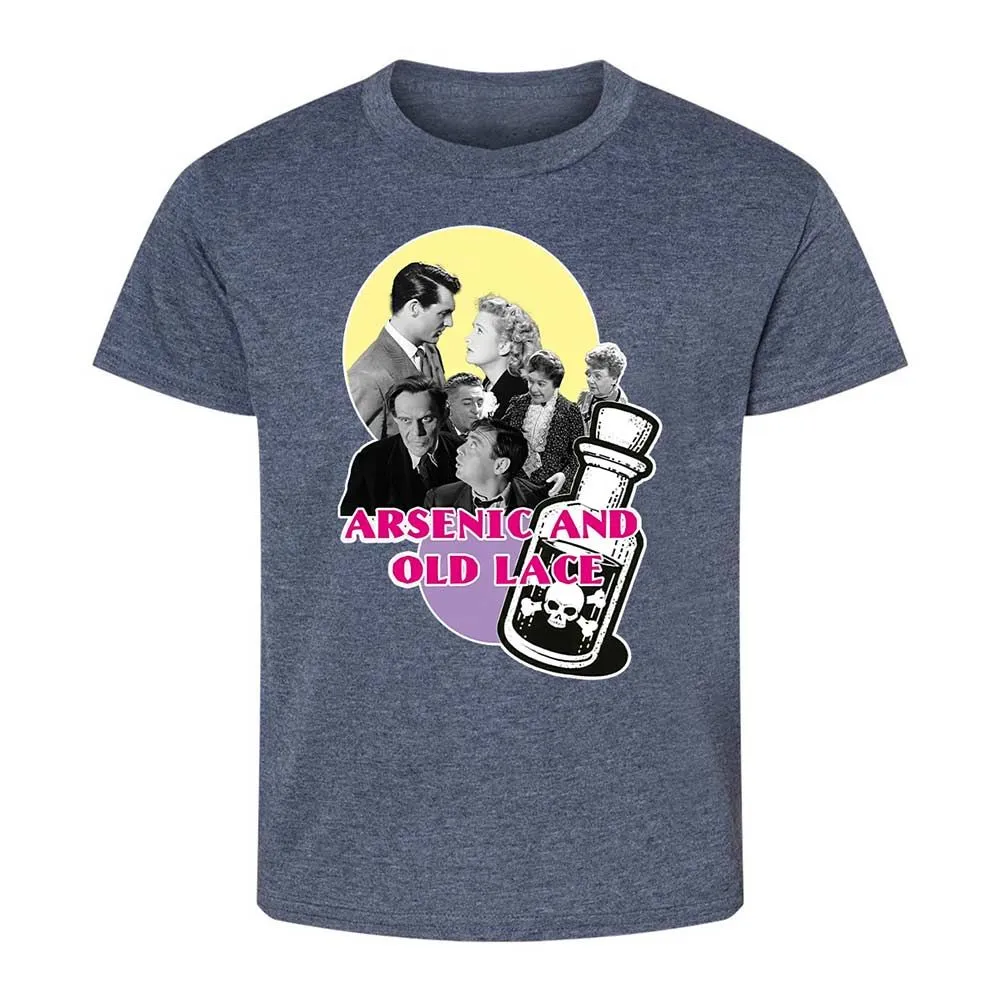 Kids T-Shirt - P1FWZM5Z - Heather Navy - 9