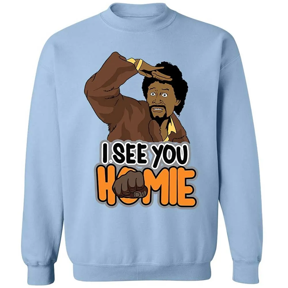 Classic Unisex Sweatshirt - RATLNMPU - Light Blue - 4