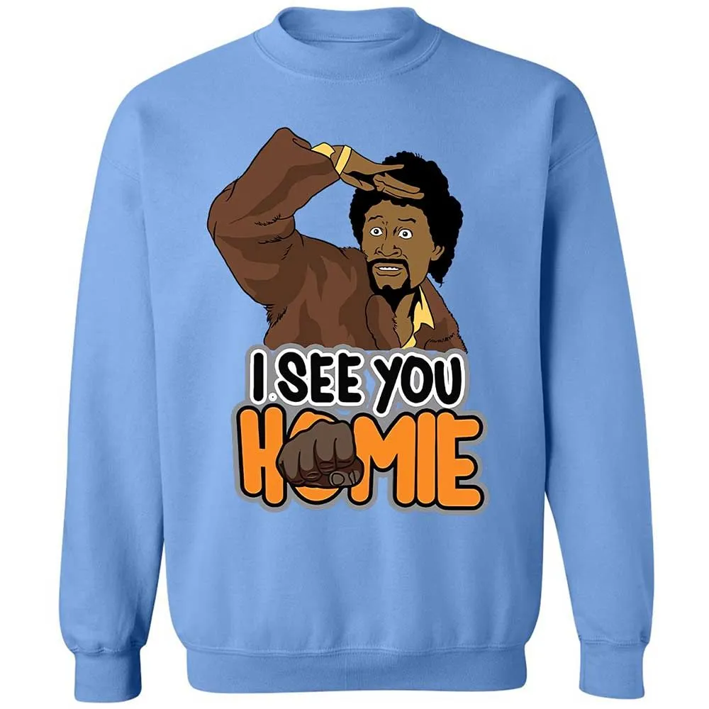 Classic Unisex Sweatshirt - RATLNMPU - Carolina Blue - 5