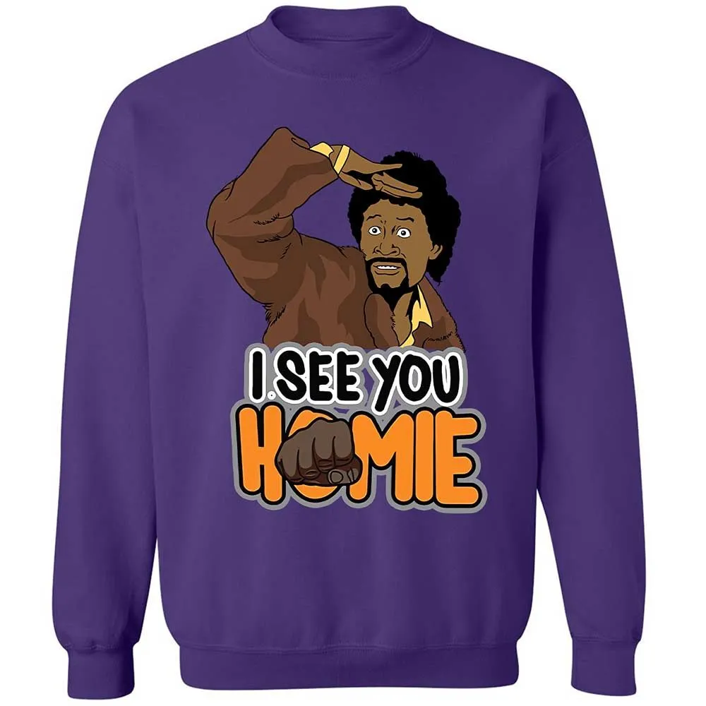 Classic Unisex Sweatshirt - RATLNMPU - Purple - 10