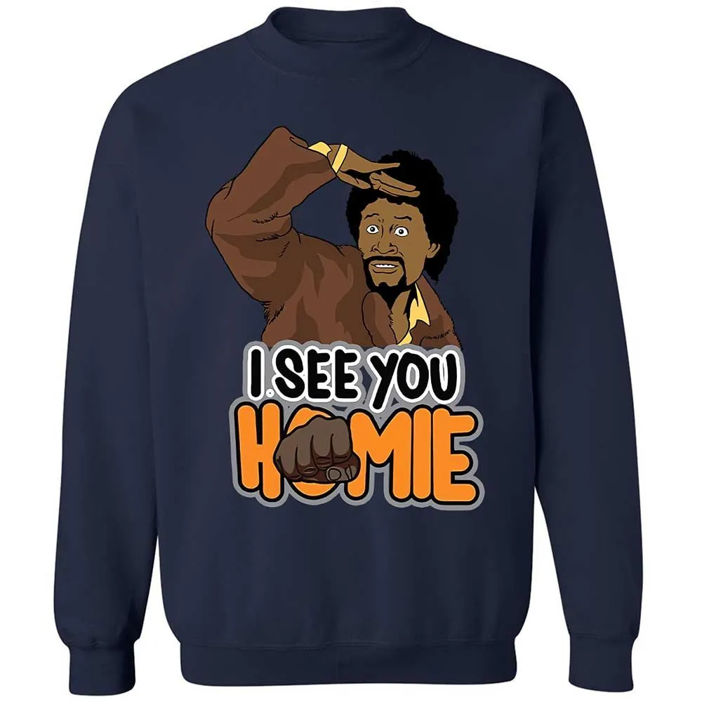 Classic Unisex Sweatshirt - RATLNMPU - Navy - 15