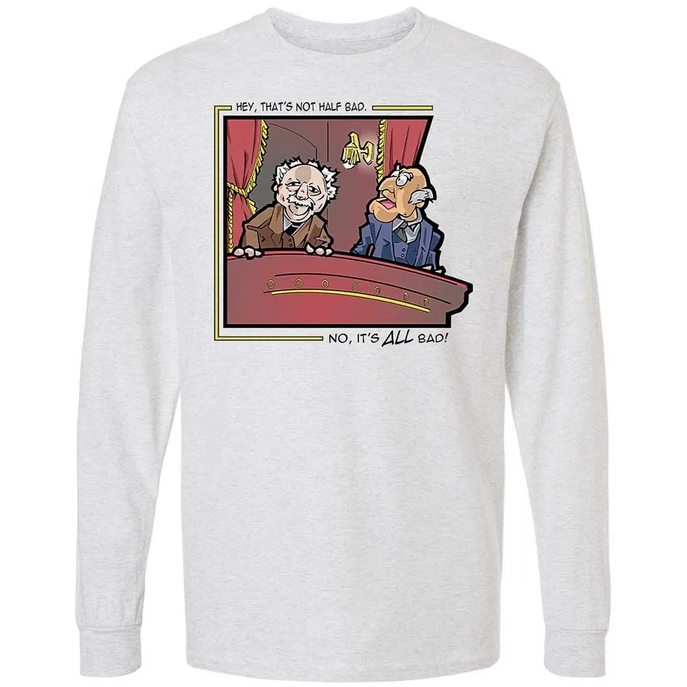 Long Sleeve T-Shirt - JZQKMMWV - Ash - 2