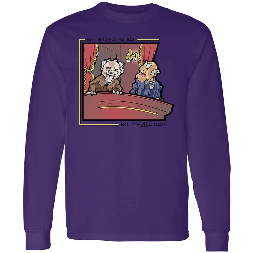 Long Sleeve T-Shirt - JZQKMMWV - Purple - 9