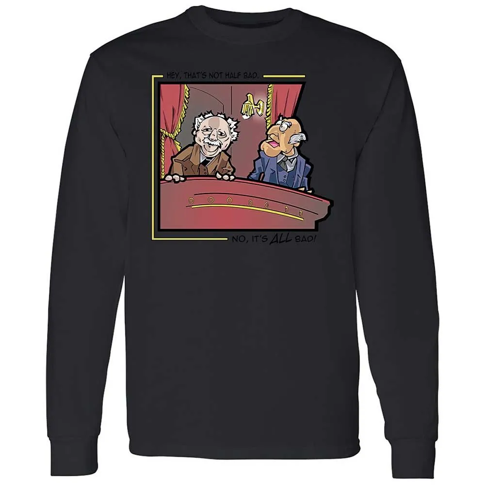 Long Sleeve T-Shirt - JZQKMMWV - Black - 12