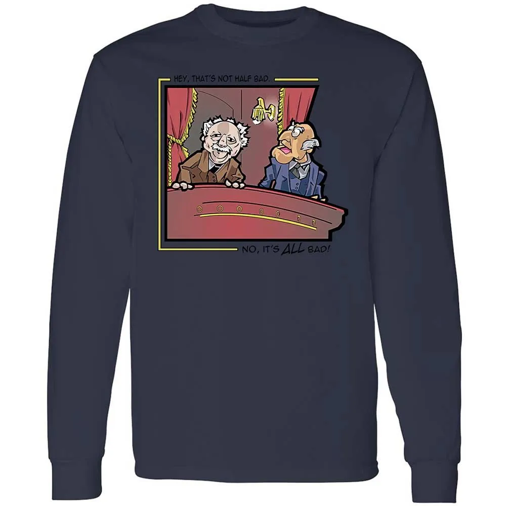 Long Sleeve T-Shirt - JZQKMMWV - Navy - 13