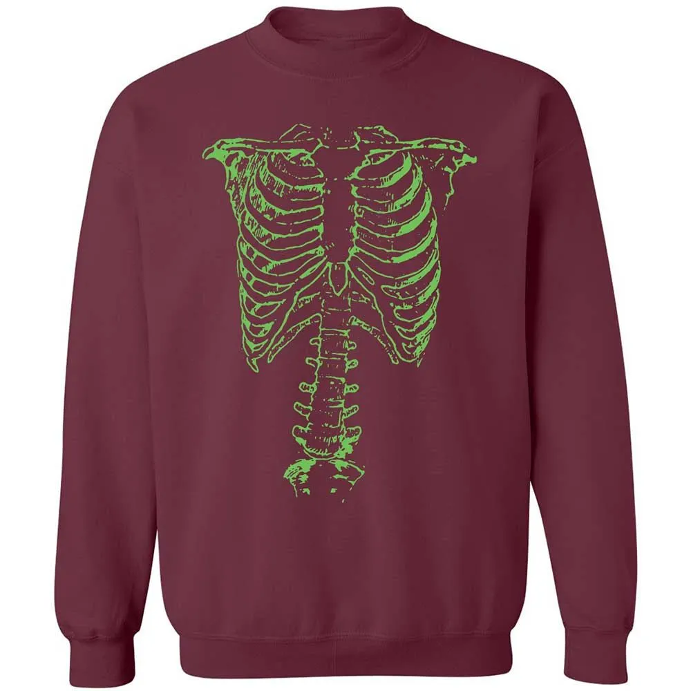 This Is Green Ribcage - Maroon - 8