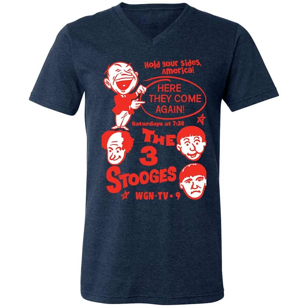 The 3 Stooges - Heather Navy - 13