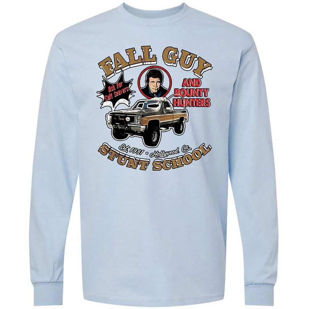 Long Sleeve T-Shirt - 7CFD9CQH - Light Blue - 18