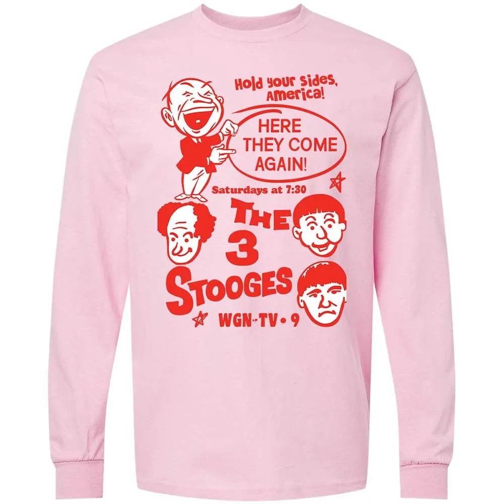 The 3 Stooges - Light Pink - 6