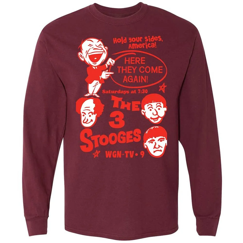 The 3 Stooges - Maroon - 16