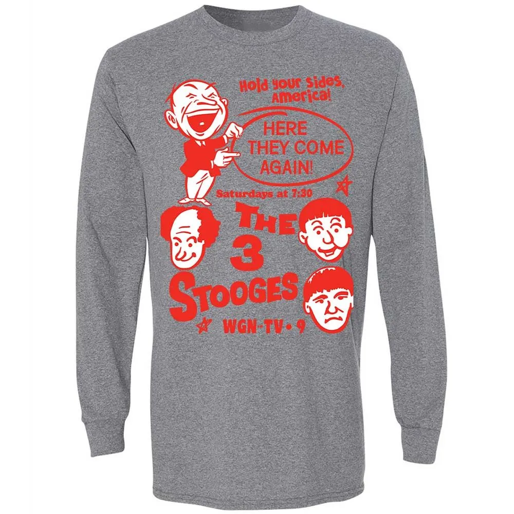 The 3 Stooges - Graphite Heather - 18