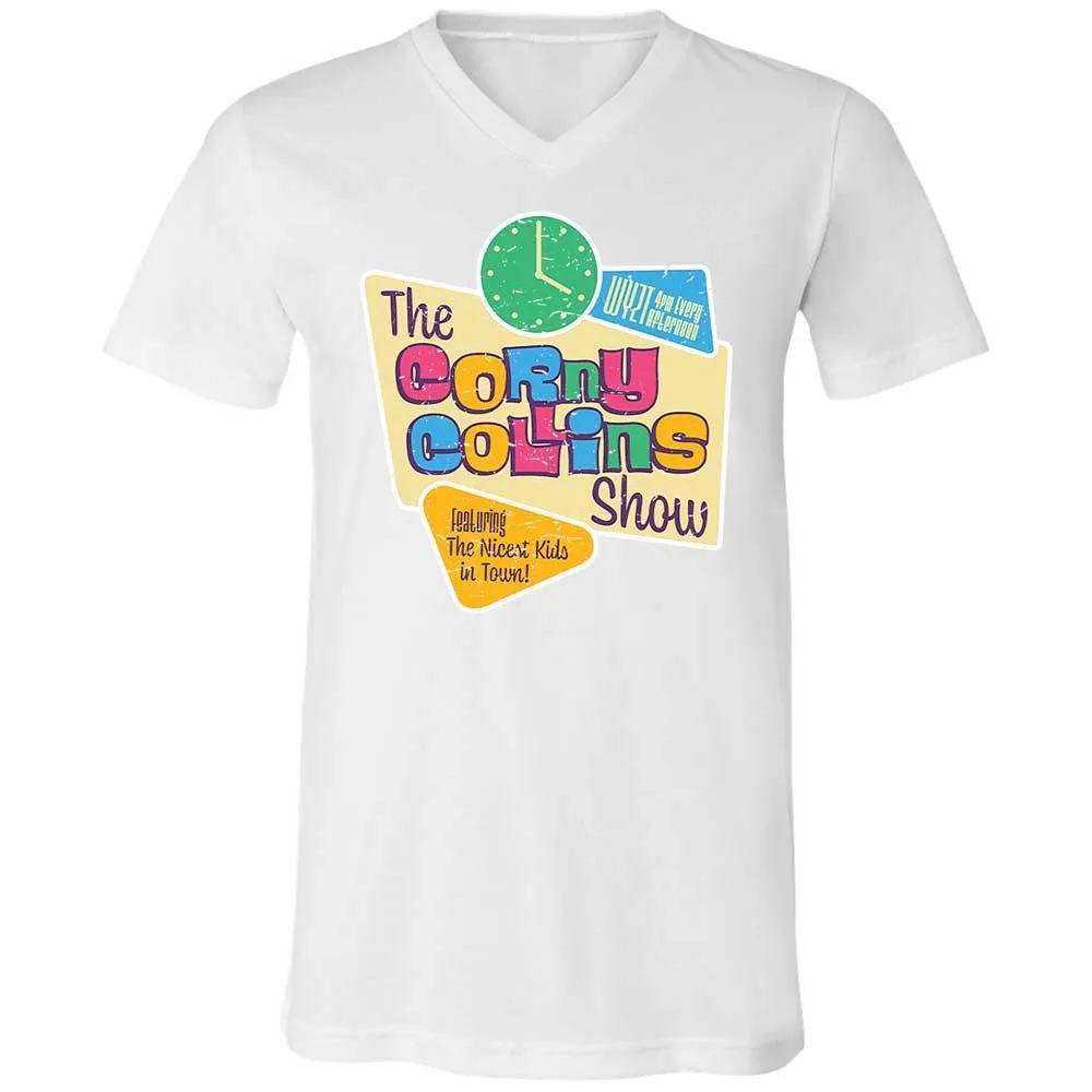 Unisex V-Neck T-Shirt - MR2JU1WL - White - 16