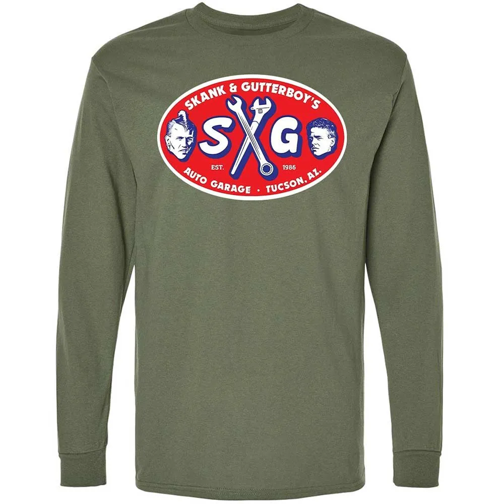 Long Sleeve T-Shirt - MYTGL51V - Military Green - 9