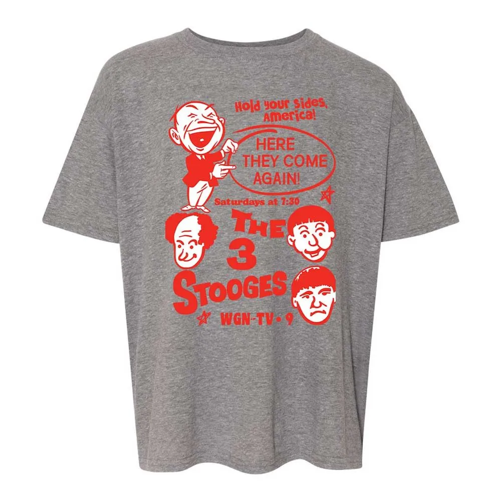 The 3 Stooges - Graphite Heather - 18