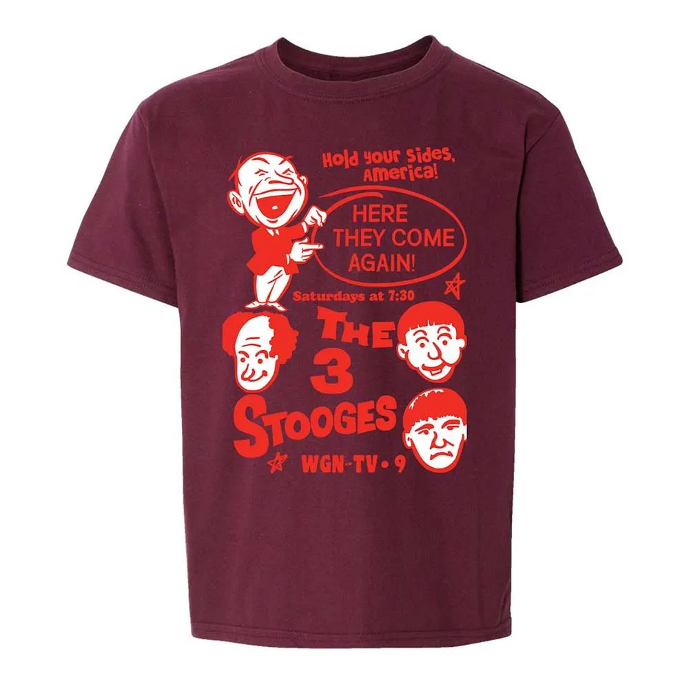 The 3 Stooges - Maroon - 19