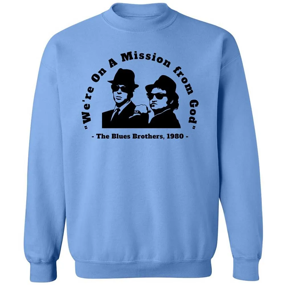 We're on a Mission from God - Carolina Blue - 5