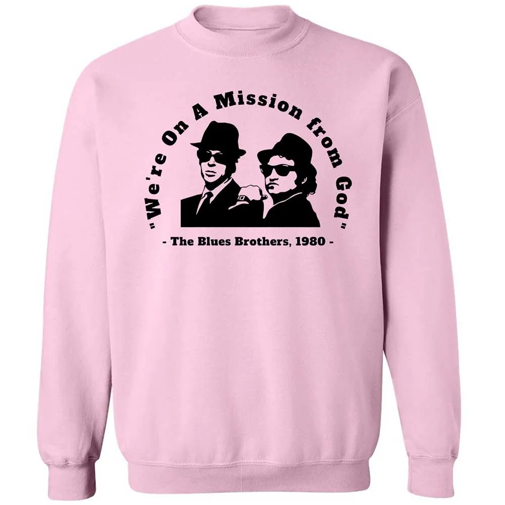 We're on a Mission from God - Light Pink - 7