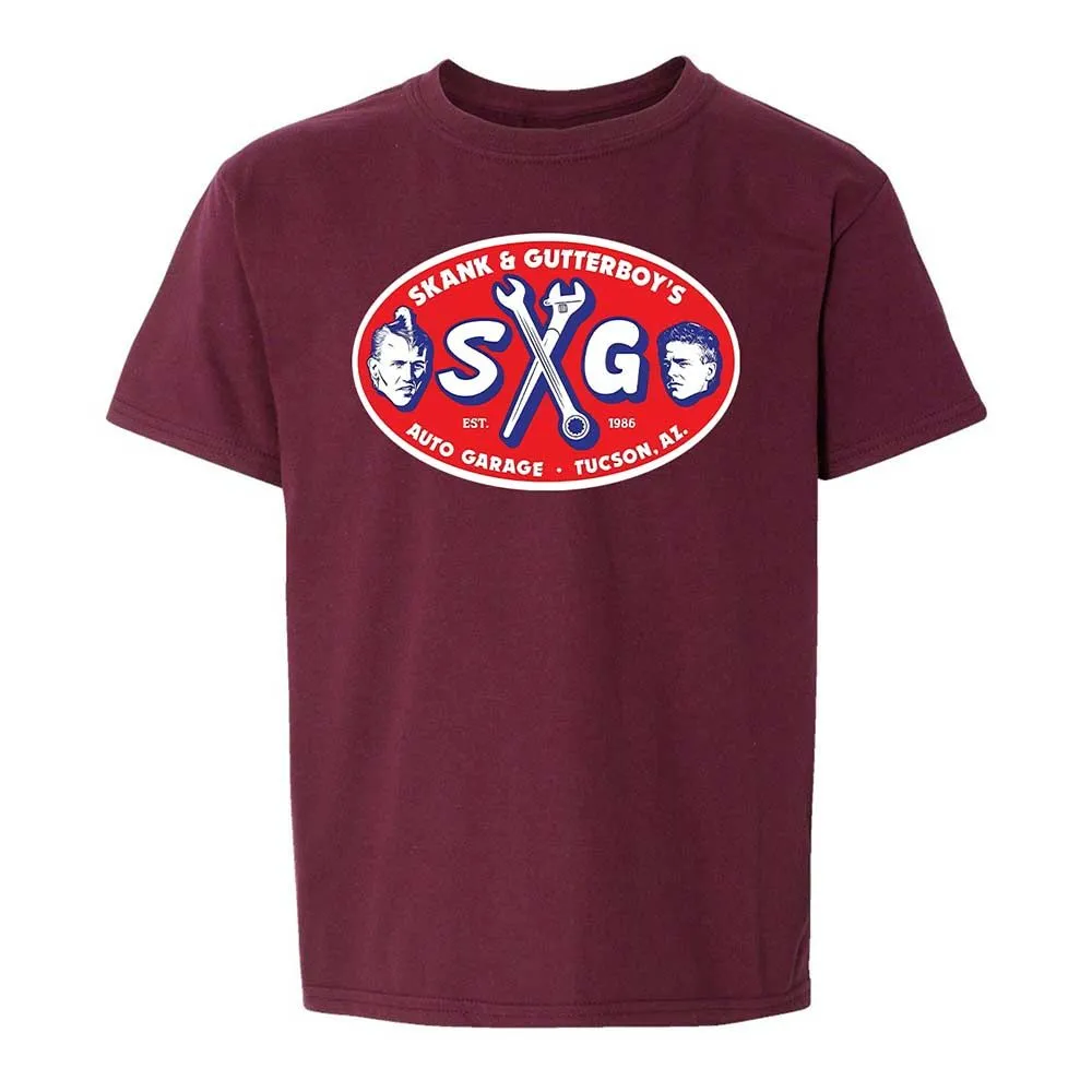 Kids T-Shirt - 4SVNWDH3 - Maroon - 14