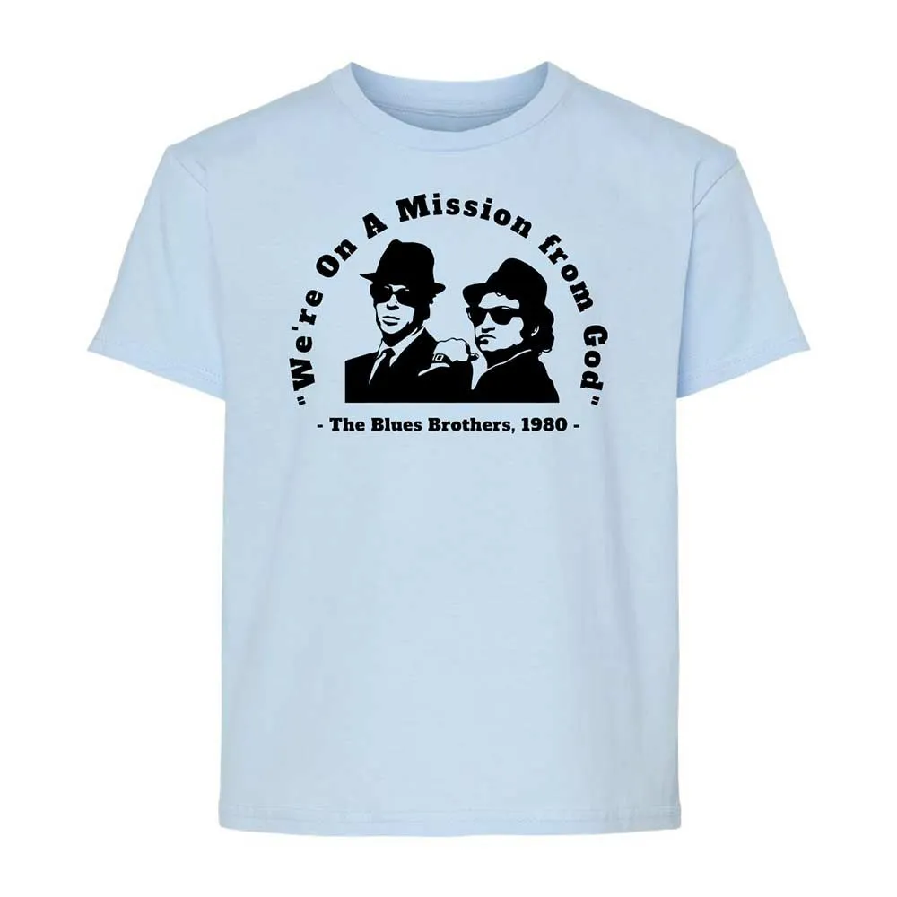 We're on a Mission from God - Light Blue - 3