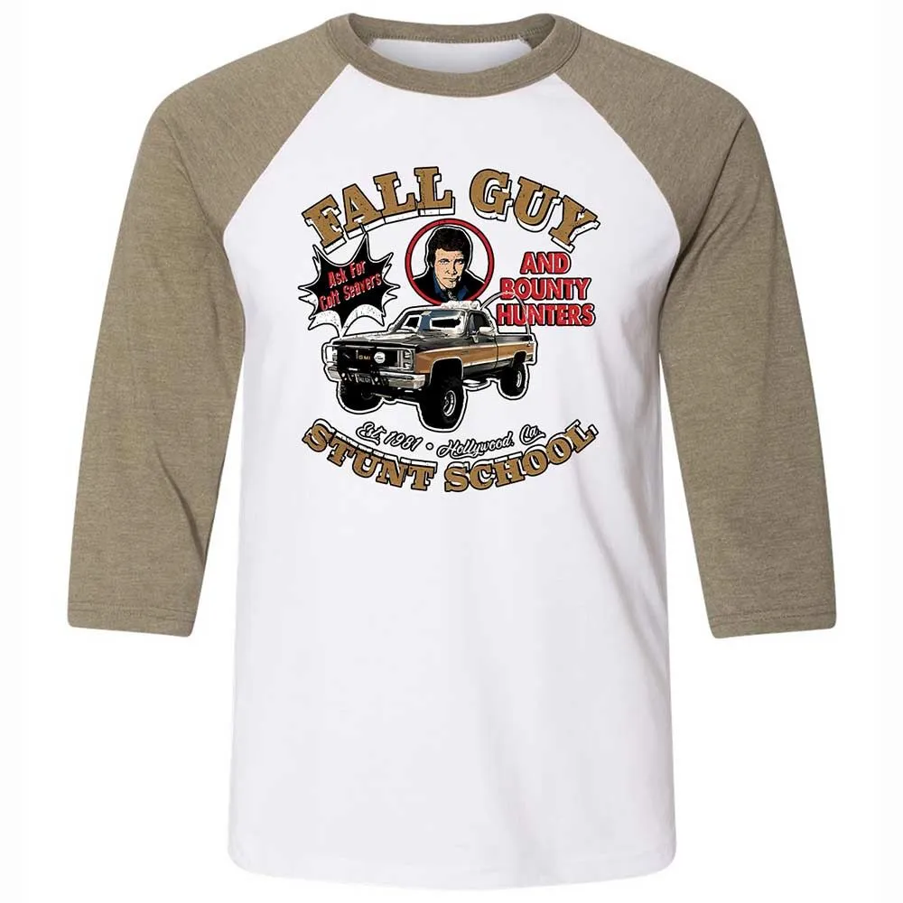 Unisex 3/4 Baseball Tee - 8GY8GCBD - White/Heather Olive - 4