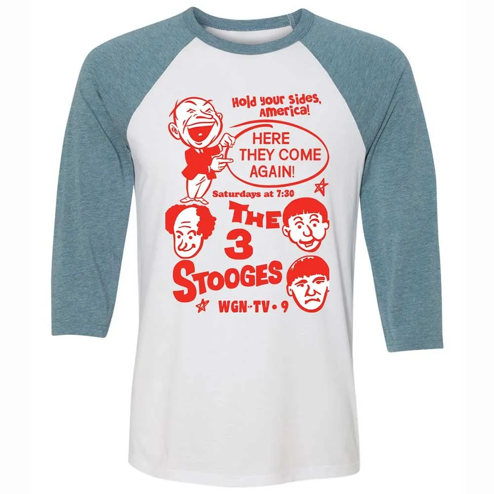 The 3 Stooges - White/Denim - 3