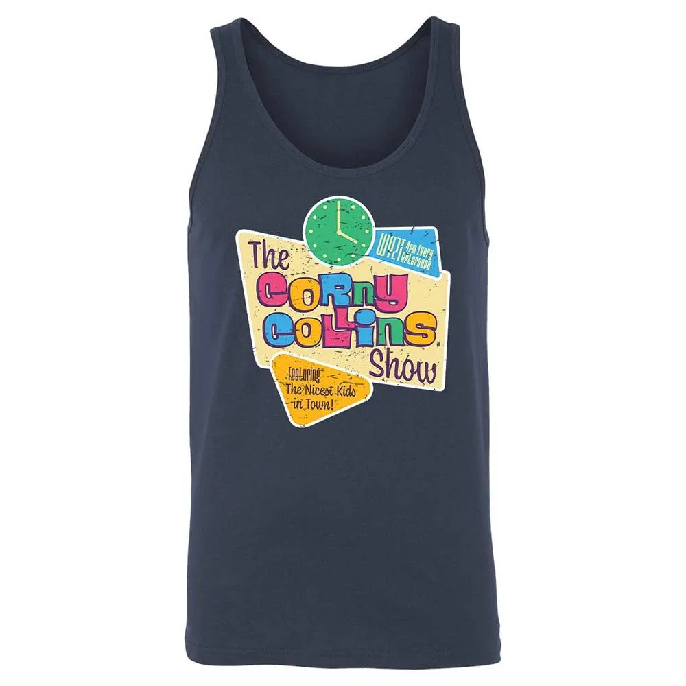 Unisex Jersey Tank - 9WCEVWDH - Navy - 2