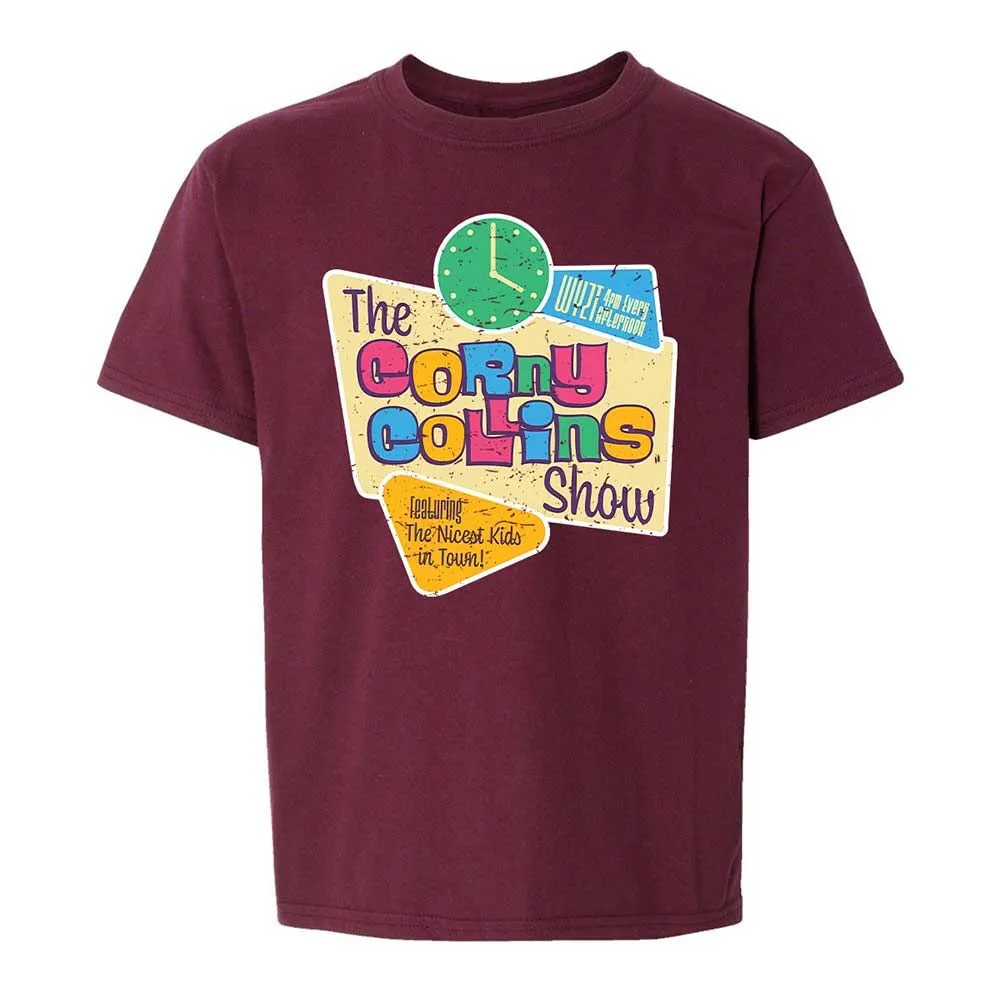 Kids T-Shirt - ZBVXKX23 - Maroon - 14