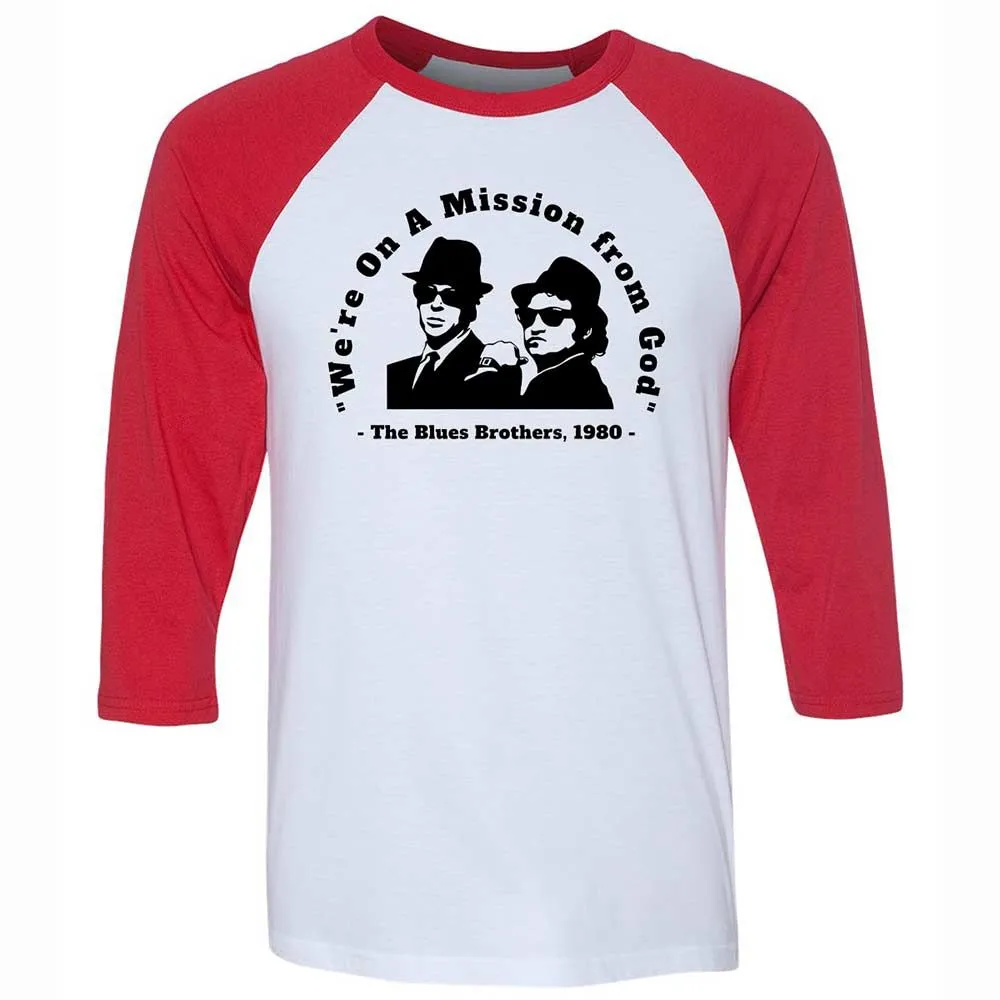 We're on a Mission from God - White/Red - 9