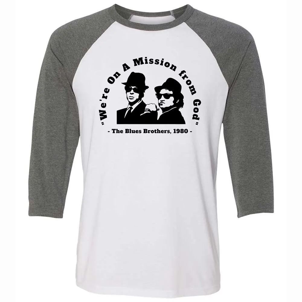 We're on a Mission from God - White/Deep Heather - 11