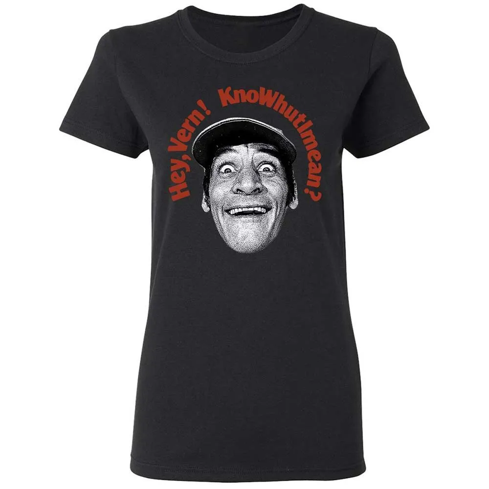 Women's T-Shirt - 3T7DA1KU - Black - 13