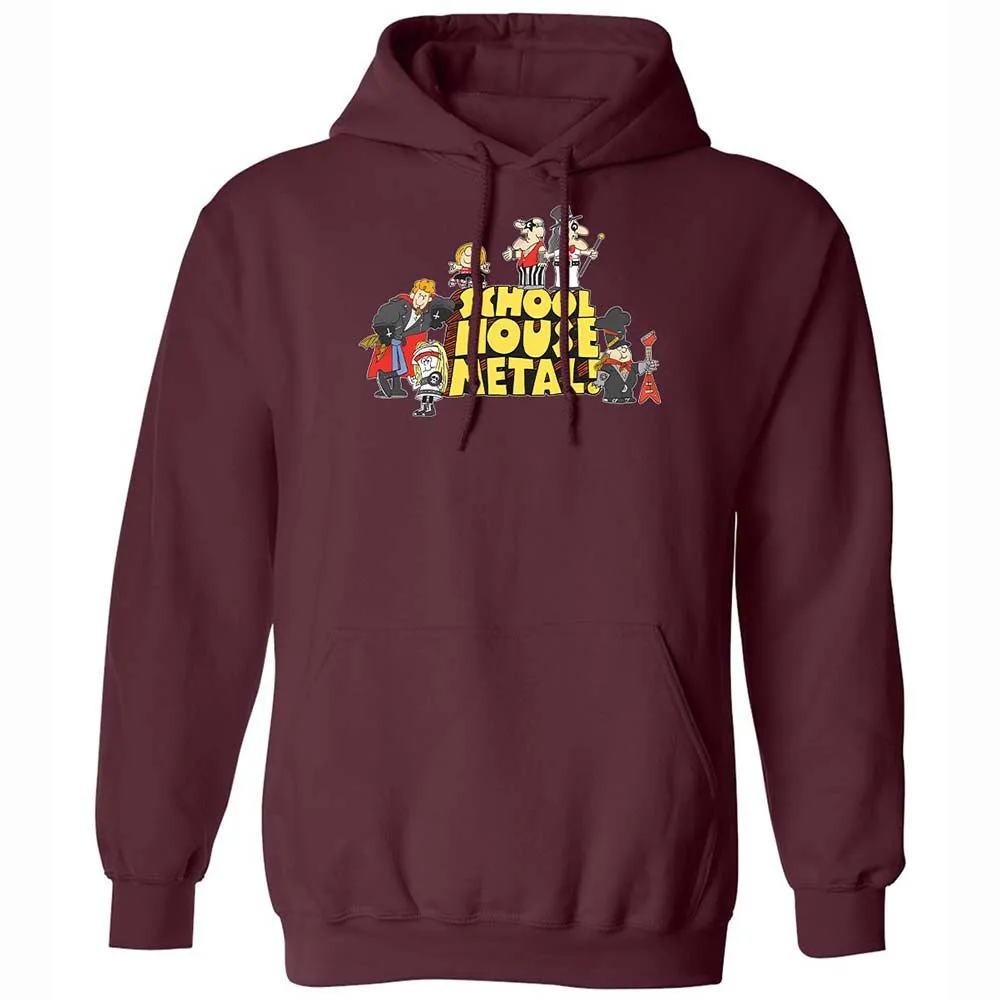 School House Metal - Maroon - 7