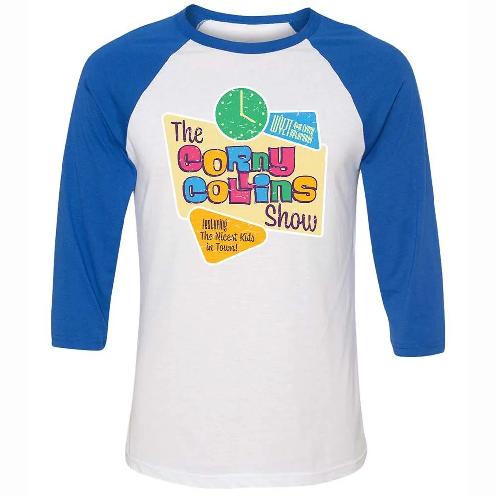 Unisex 3/4 Baseball Tee - L4XCKZYR - White/True Royal - 10