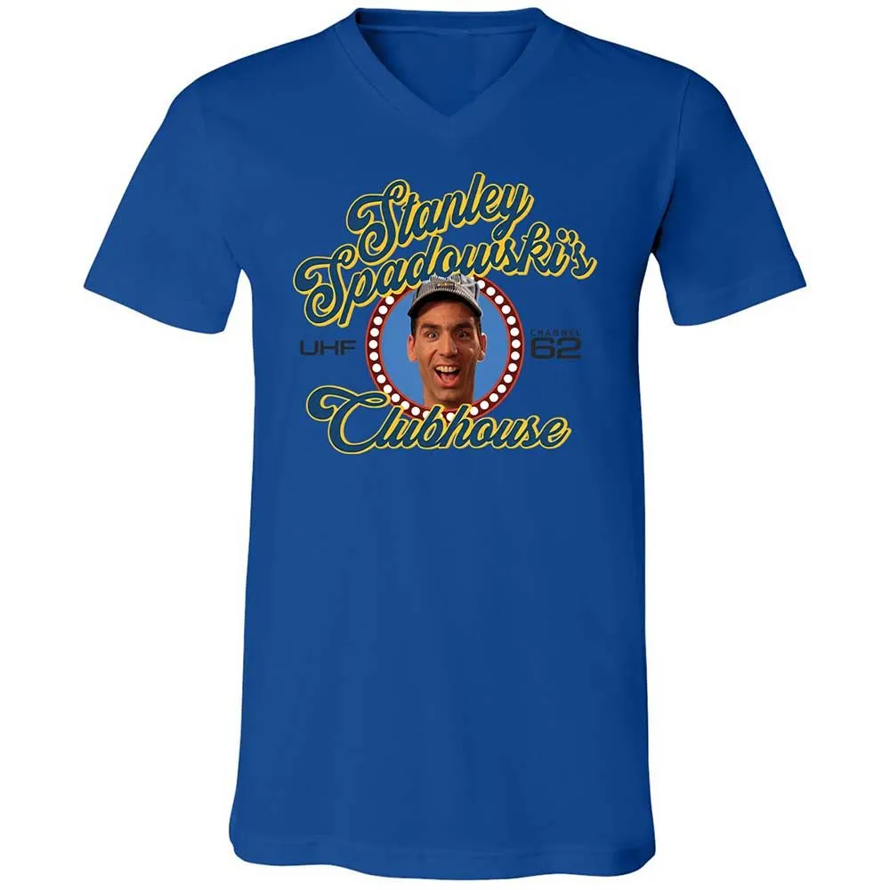 Unisex V-Neck T-Shirt - 3YQRUP86 - True Royal - 3