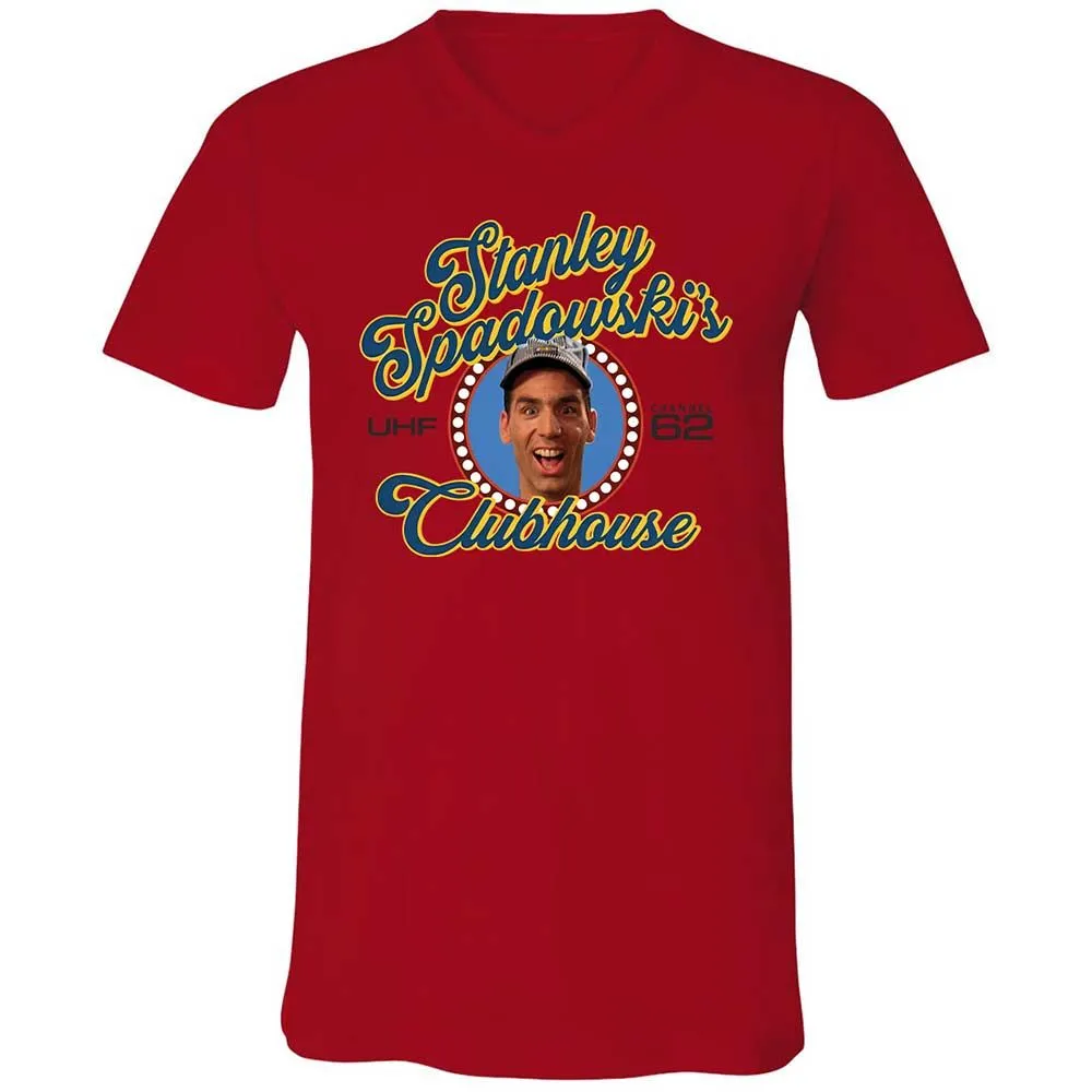 Unisex V-Neck T-Shirt - 3YQRUP86 - Red - 5