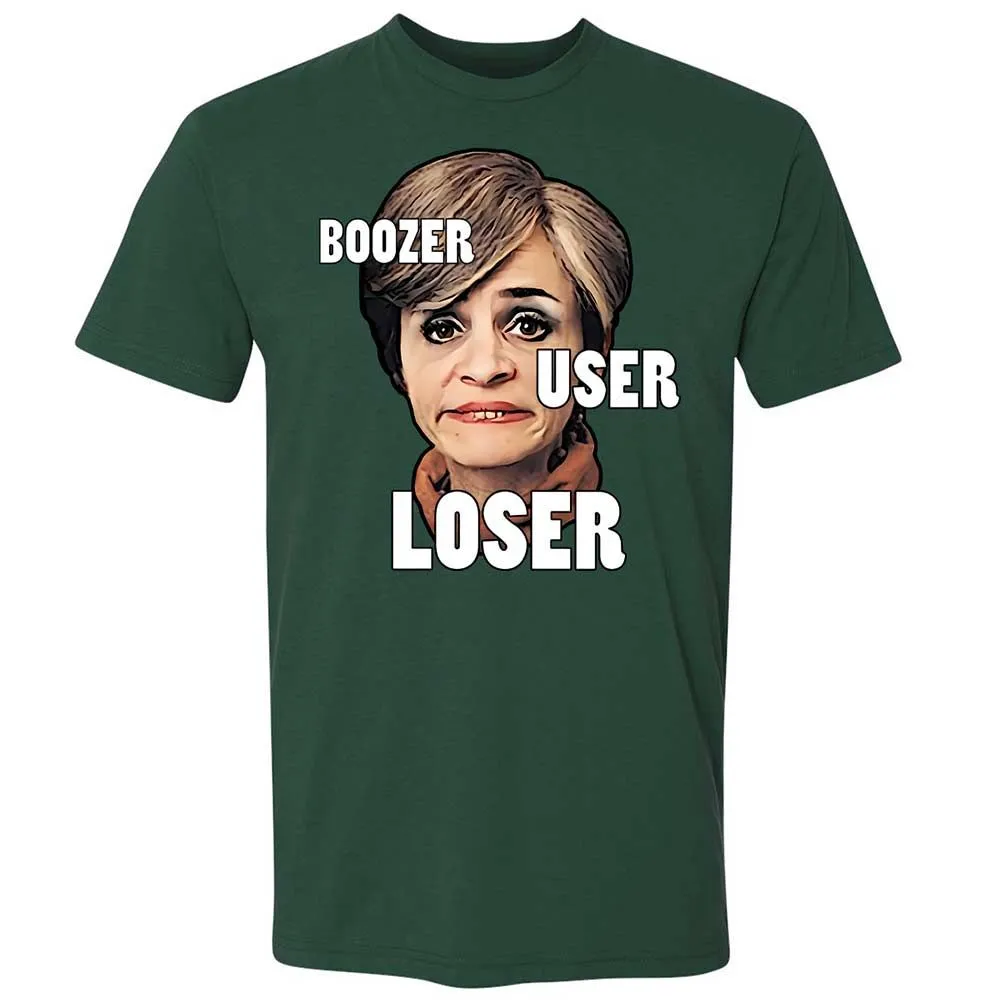 I was a boozer, a user, and a loser - Forest Green - 3