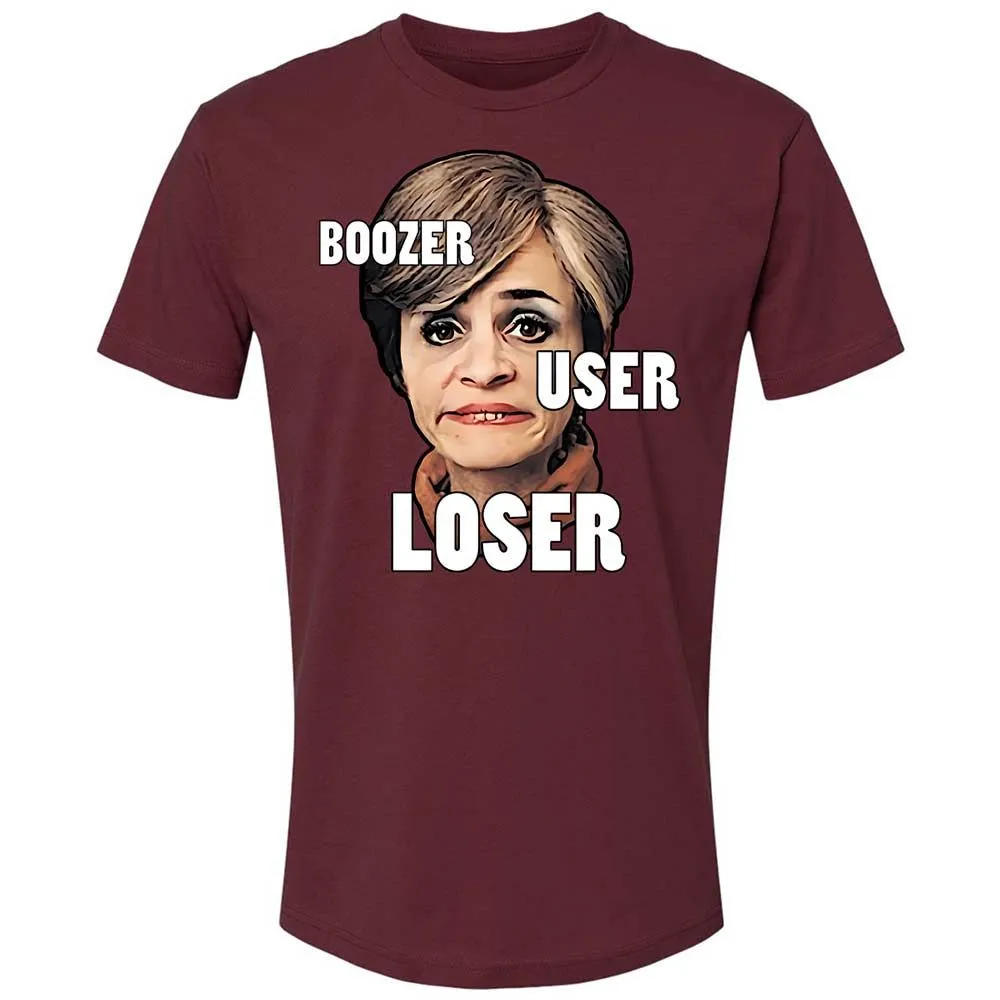 I was a boozer, a user, and a loser - Maroon - 10