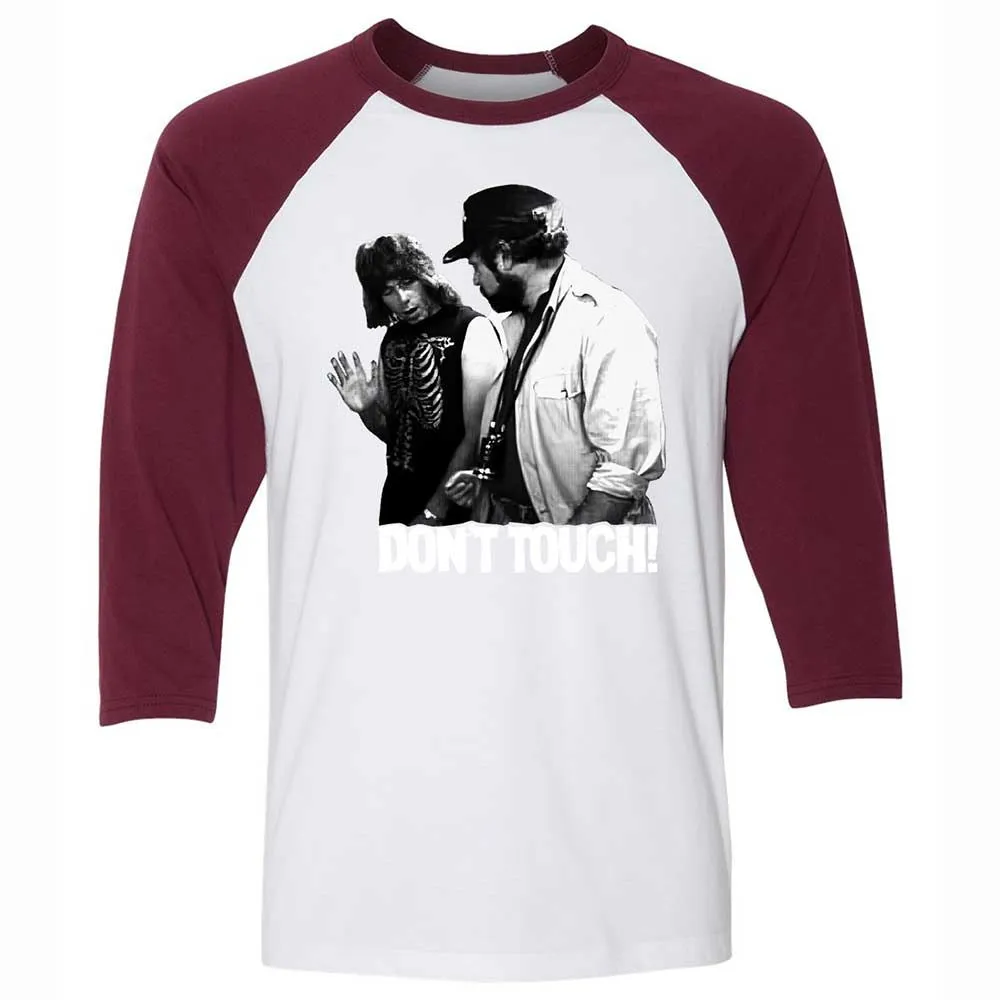 Don't Touch! - White/Maroon - 7
