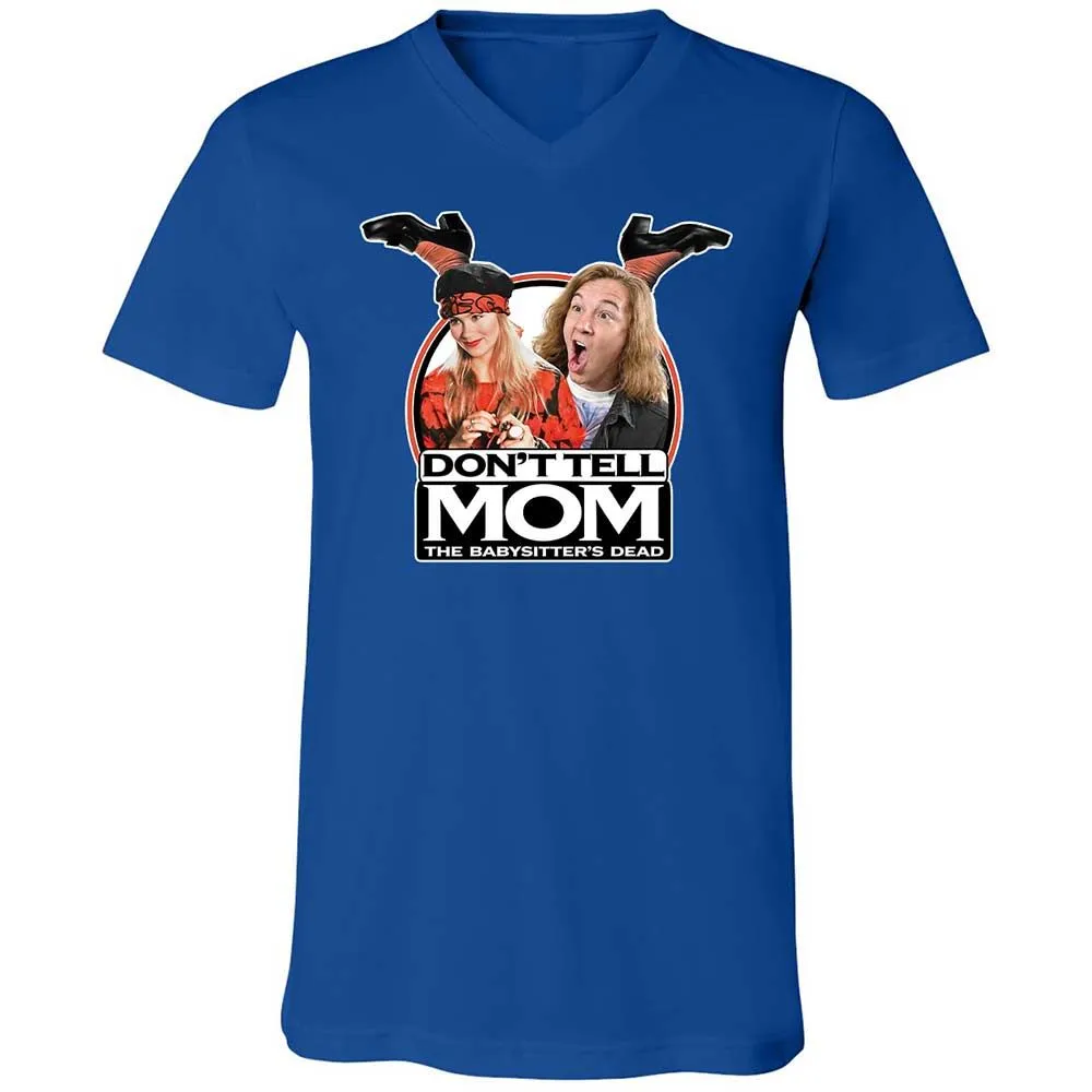 Unisex V-Neck T-Shirt - Y8FFP8QR - True Royal - 3