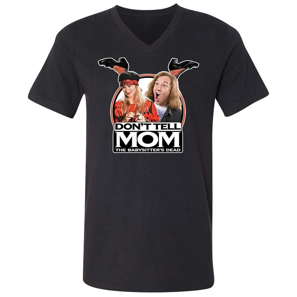 Unisex V-Neck T-Shirt - Y8FFP8QR - Black - 11