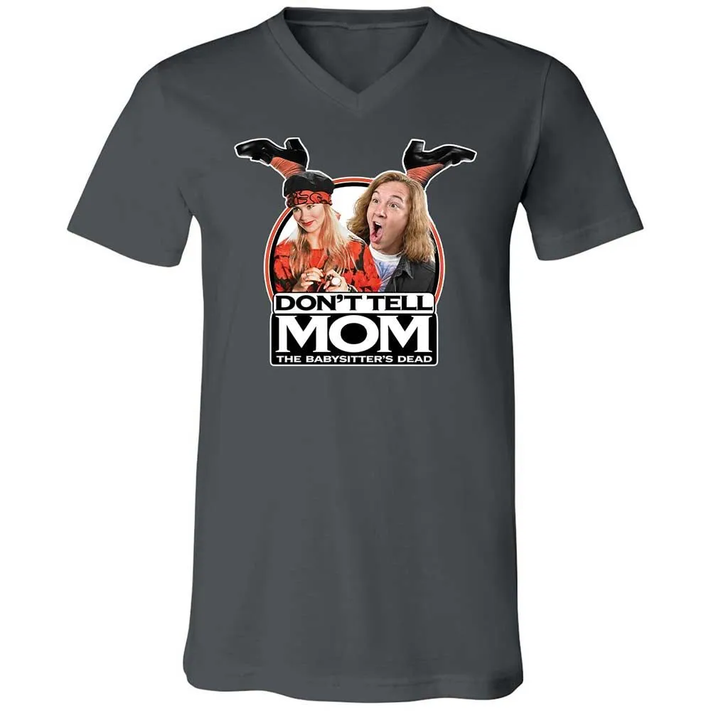 Unisex V-Neck T-Shirt - Y8FFP8QR - Asphalt - 16