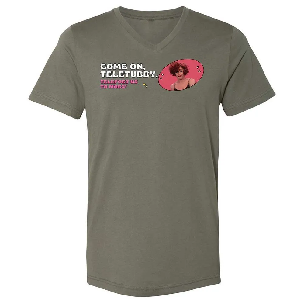 Unisex V-Neck T-Shirt - EJ596PX6 - Military Green - 15