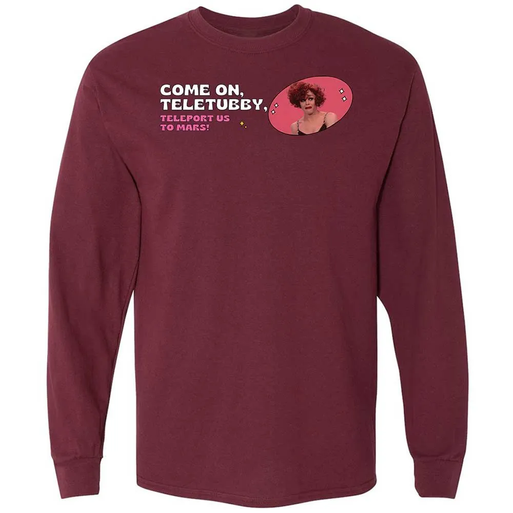 Long Sleeve T-Shirt - 7WUUBWBA - Maroon - 16