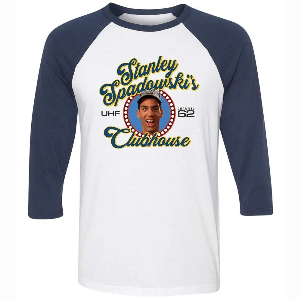 Unisex 3/4 Baseball Tee - R5JFY9ZZ - White/Navy - 8