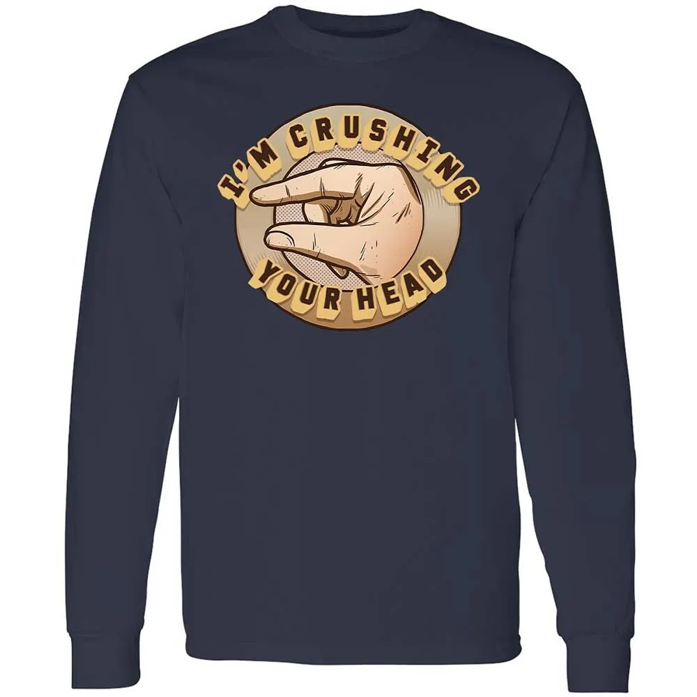 I'm Crushing Your Head - Navy - 2