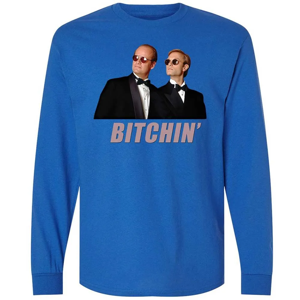 Long Sleeve T-Shirt - CZV5RZL4 - Royal - 7