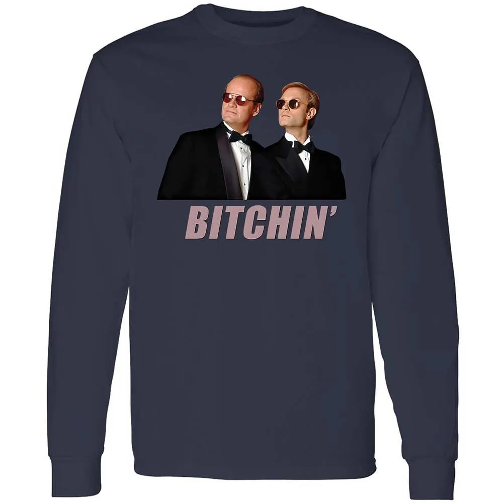 Long Sleeve T-Shirt - CZV5RZL4 - Navy - 13