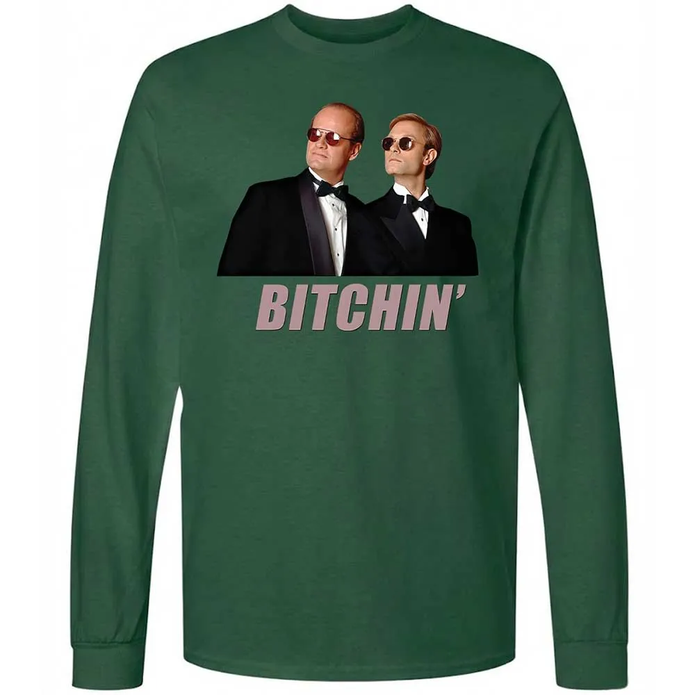 Long Sleeve T-Shirt - CZV5RZL4 - Forest Green - 14